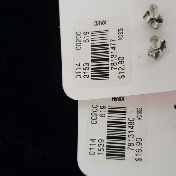 Justice Earrings Food Fruit Tween Brands 2 sets of multiple - Picture 6 of 6